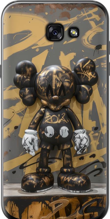 Чехол на Samsung Galaxy A7 (2017) Bronze kaws (6097u-445-42517)