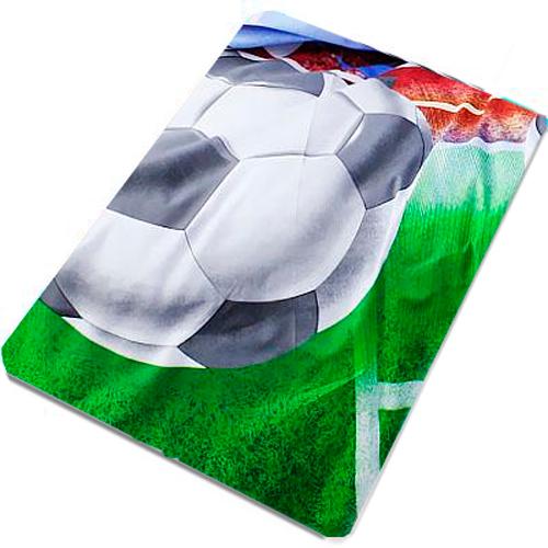 Простынь на резинке Р0157 200х220 см Зеленая/Голубая (155889)