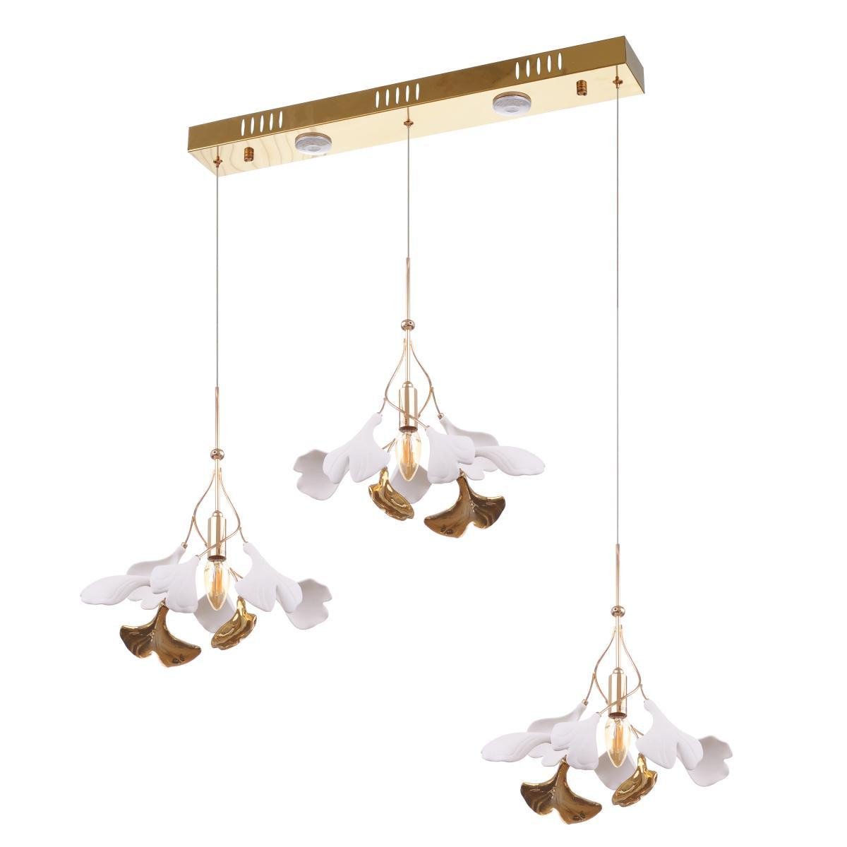 Люстра флористика BKL-531S/3 E14 GD (27-306)