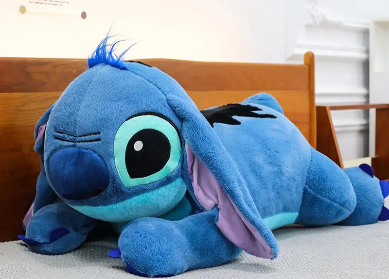 Велика м'яка іграшка Стіч 65 см Синій Велика м'яка іграшка Стіч 65 см Синій