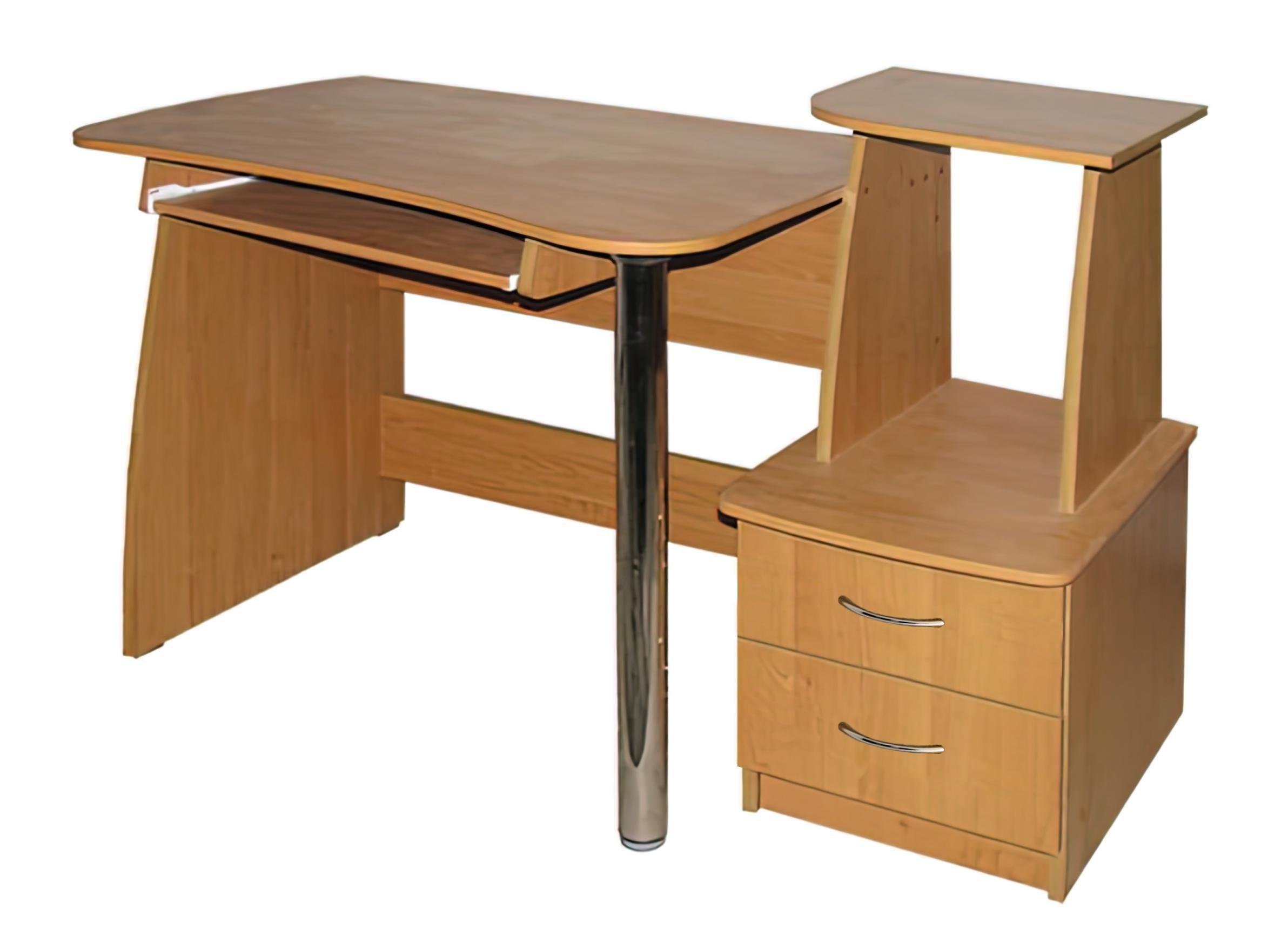 Стол компьютерный МАКСИ-МЕбель Инстал плюс Ольха (11762) Стол компьютерный МАКСИ-МЕбель Инстал плюс Ольха (11762)