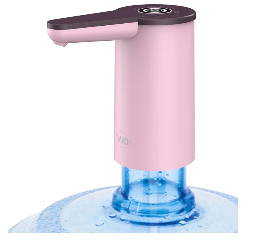 Помпа электрическая для воды VIO E25 и уплотнитель для электрического насоса силиконовый Розовый (2785077835)