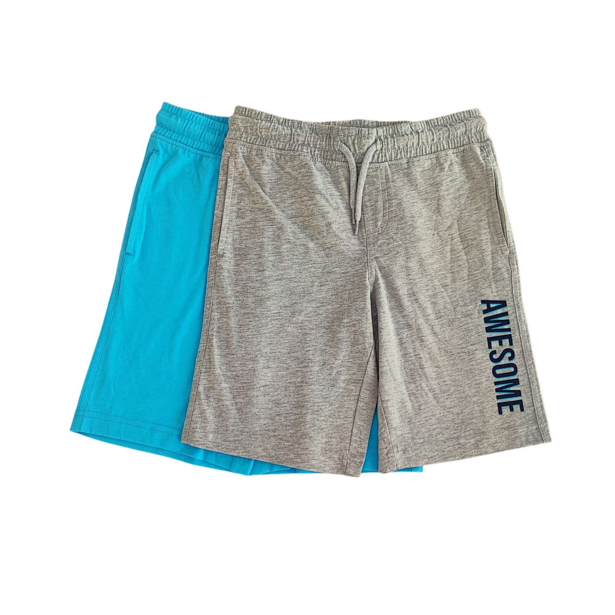 Набір дитячих шортів для хлопчика C&A 128 см 2 шт. Сірий/Блакитний (250313080)