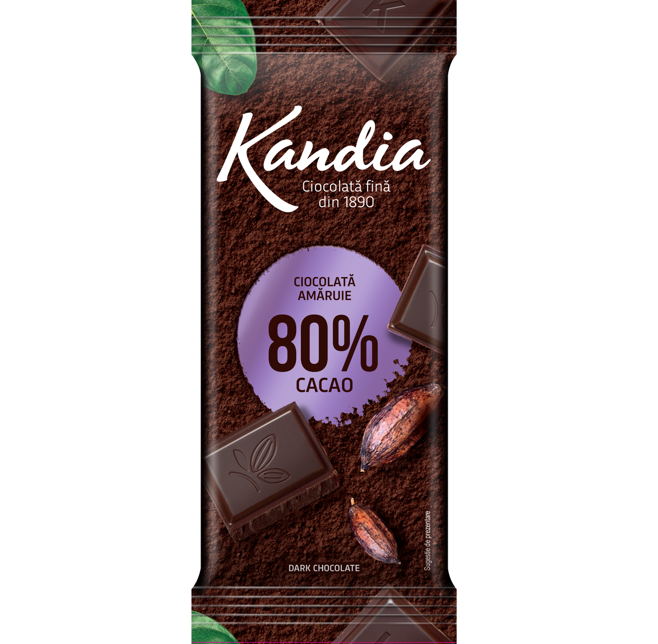 Шоколад Kandia 80% 80 г (2877654097)
