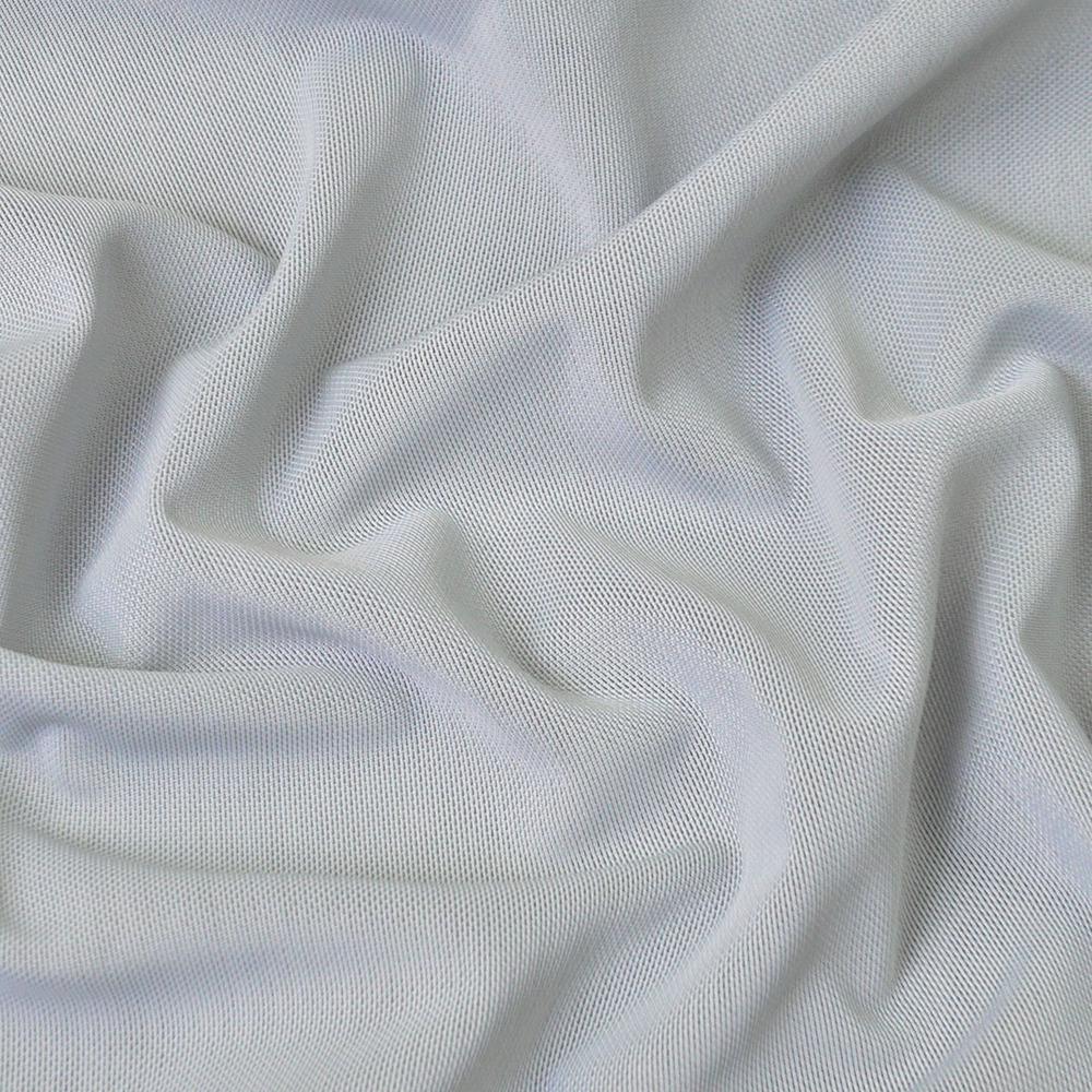 Ткань сетка стрейч плотная Серый (16242)