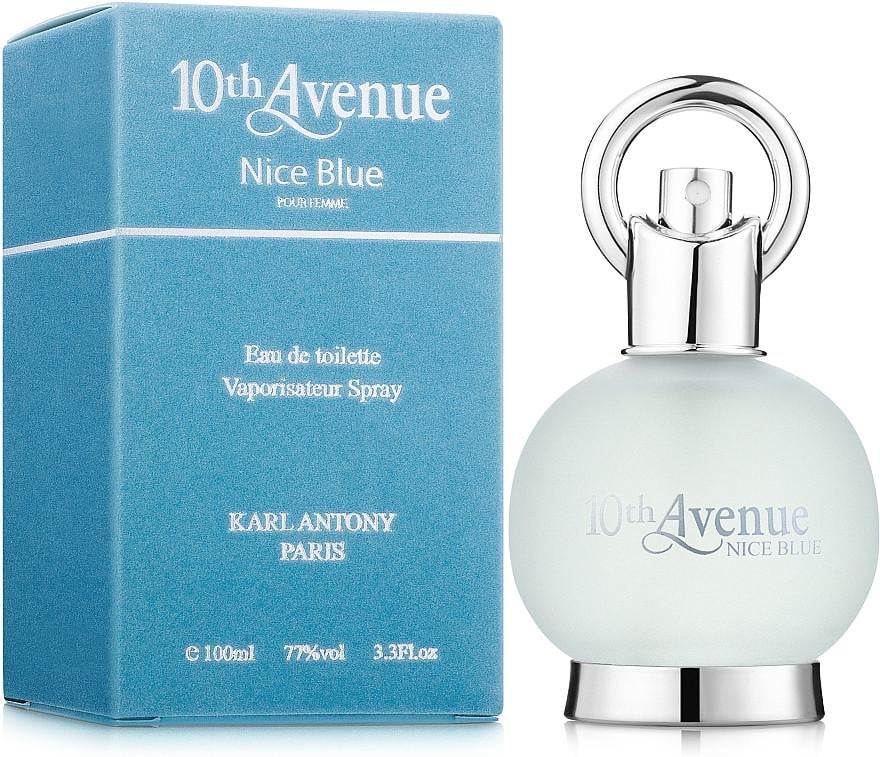 Туалетная вода женская 10th Avenue Nice Blue Karl Antony 100 мл