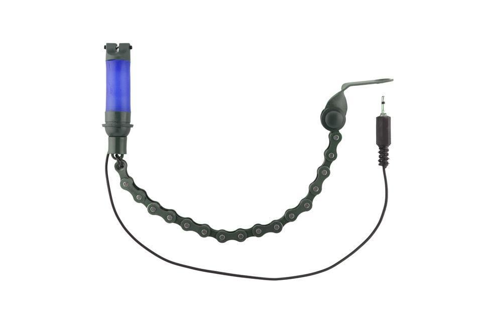 Свингер Fishing ROI Bite Indicator на вело цепи с подключением Синий