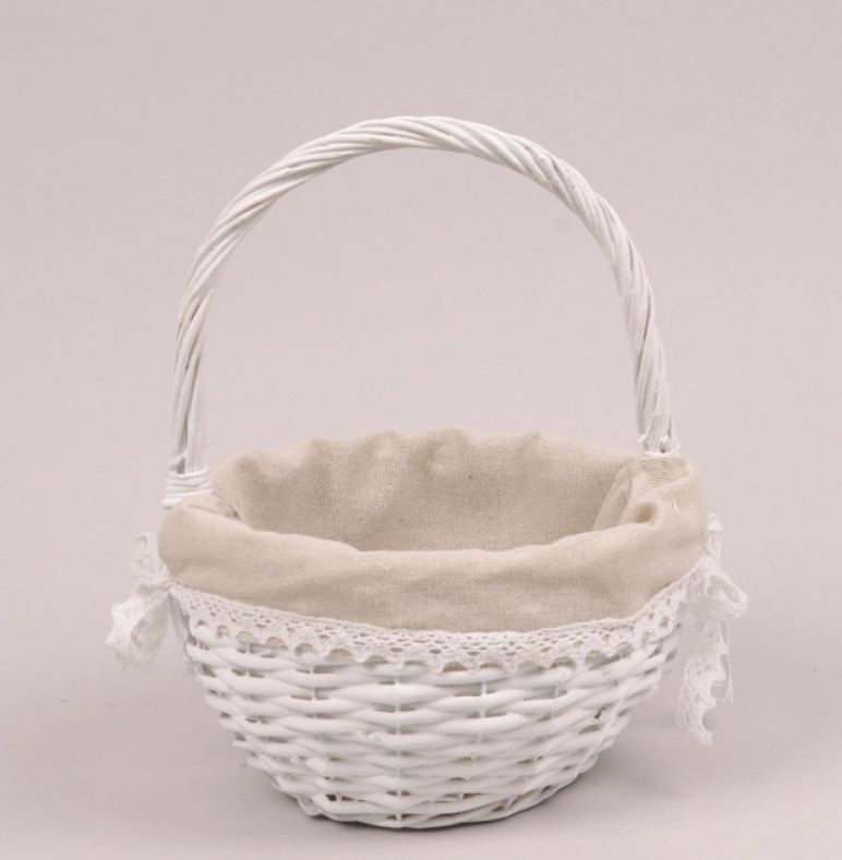 Корзина с тканью круглая (46220) Корзина с тканью круглая (46220)