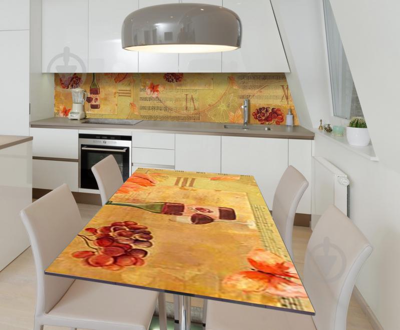 Наклейка виниловая на стол Zatarga "Музыка Ноты" 600х1200 мм Z181713st Наклейка виниловая на стол Zatarga "Музыка Ноты" 600х1200 мм Z181713st