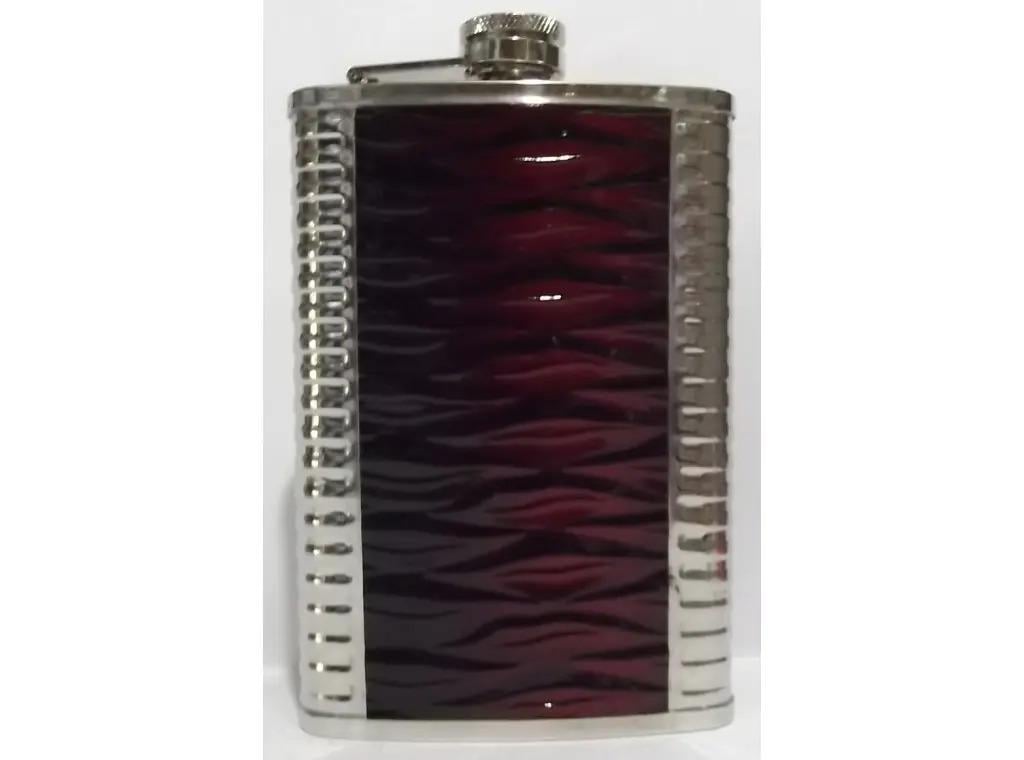 Фляга армейская F1-10 карманная нержавеющая сталь 270 мл