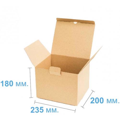 Коробка 235х200х180 Бурый (058) - фото 2 Коробка 235х200х180 Бурый (058) - фото 2