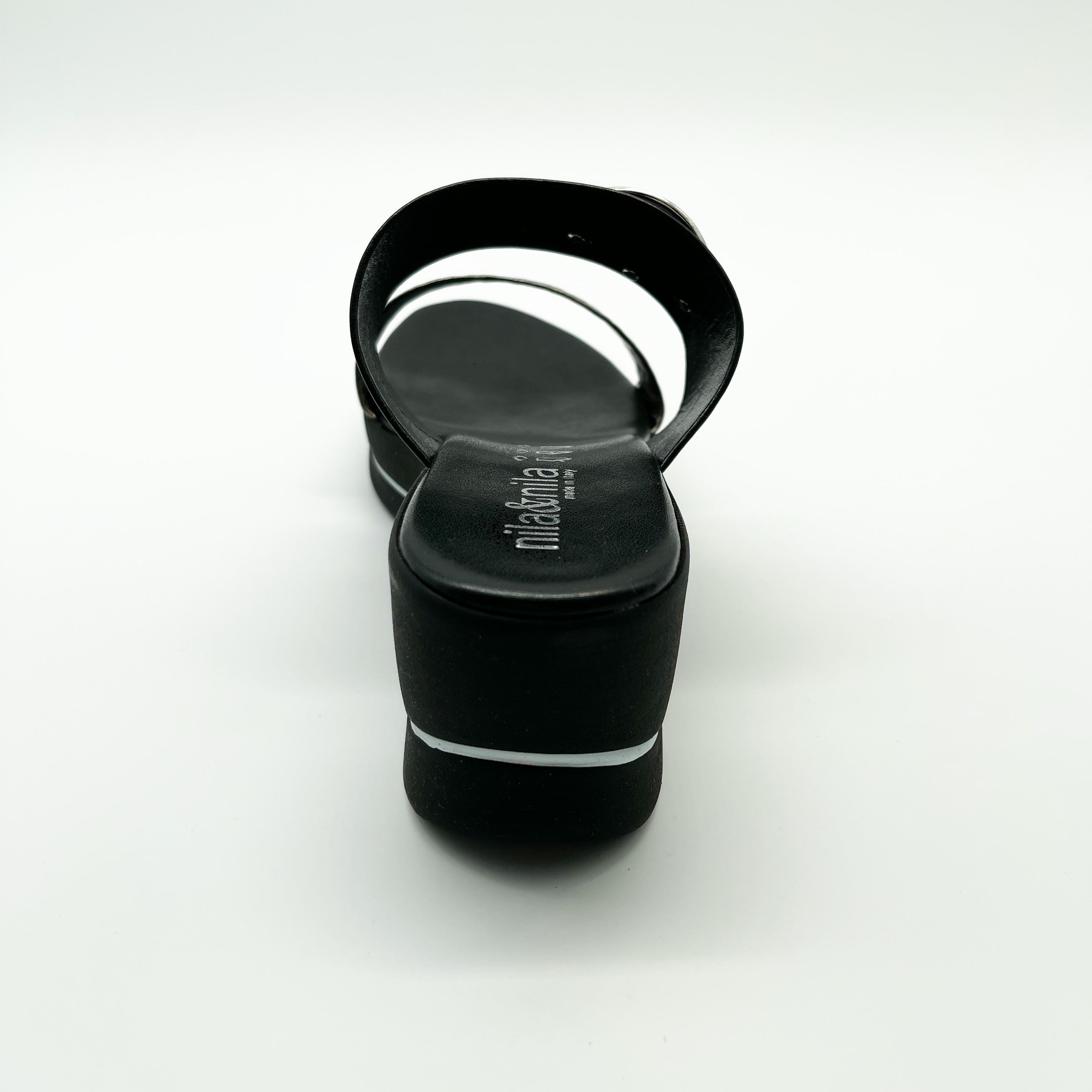 Шлепанцы женские NilaNila CIR8559 р. 38 Черный - фото 4