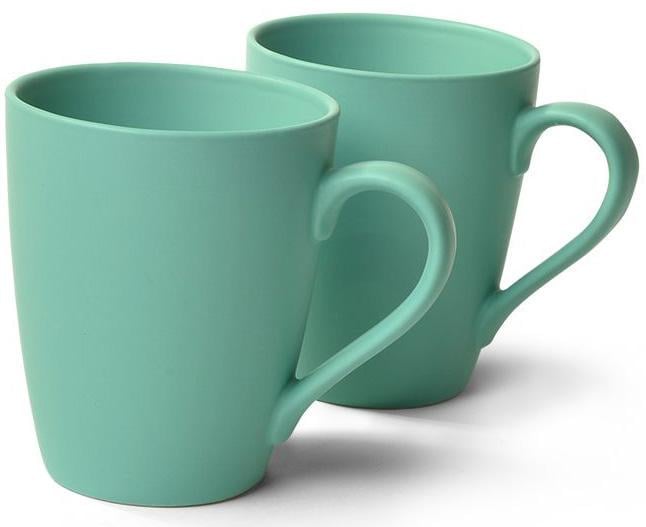 Набір керамічні кружок Fissman Sunshine 300 мл 2 шт. Аквамарин - фото 1 Набір керамічні кружок Fissman Sunshine 300 мл 2 шт. Аквамарин - фото 1