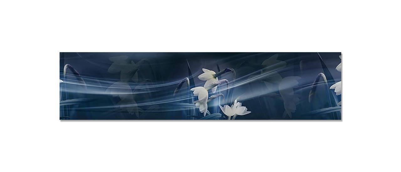 Наклейка виниловая на кухню Zatarga Туман/Нарциссы 600х2500 мм (1283915490)