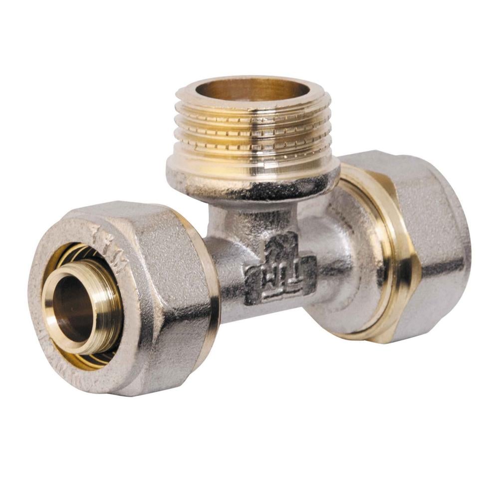 Трійник обтискний Valve SV160161516 16х1/2"х16 НР