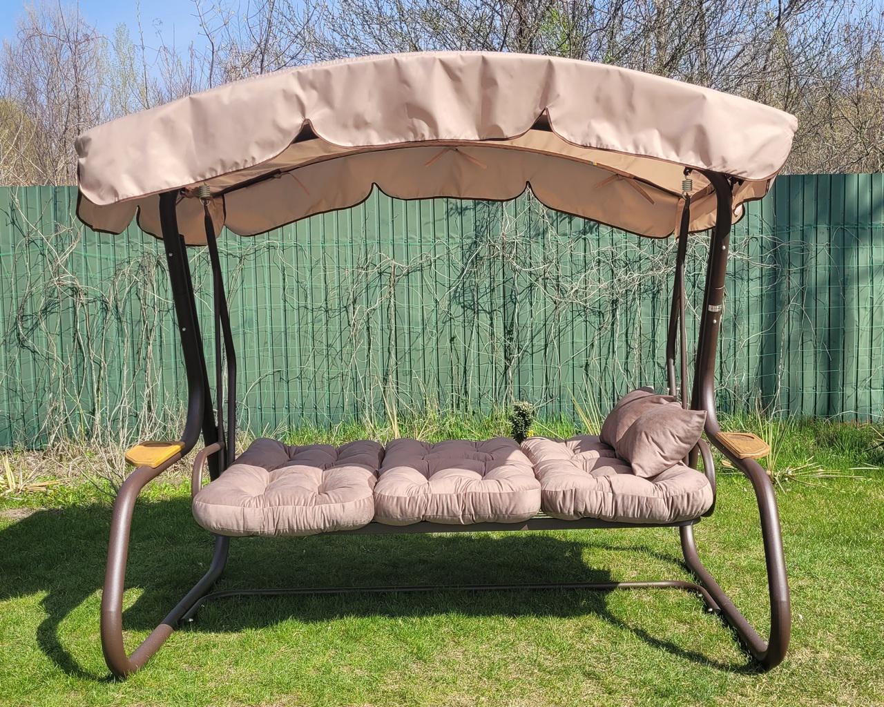 Садова гойдалка GreenGard Камалія (Арт.080) - фото 5 Садова гойдалка GreenGard Камалія (Арт.080) - фото 5