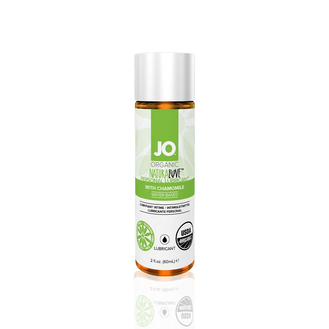 Лубрикант на водній основі System JO NATURALOVE ORGANIC з екстрактом листя агави і ромашки 60 мл (SO1490)