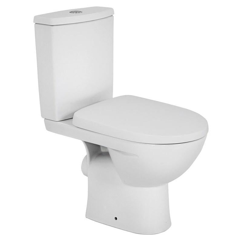 Унитаз компакт Kolo STATUS 645x360 овальный с сиденьем Белый (2396250UA)