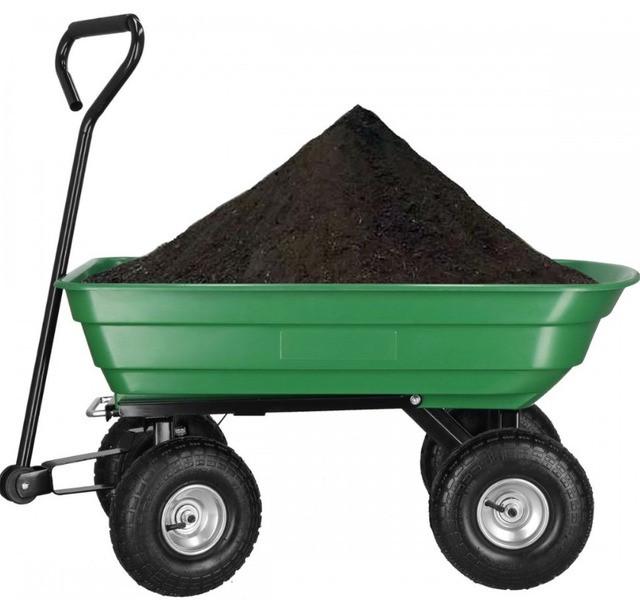 Тележка садовая тележка Siker TC2145 4-колесный 55 л 200 кг Зеленый (2745863536) - фото 7 Тележка садовая тележка Siker TC2145 4-колесный 55 л 200 кг Зеленый (2745863536) - фото 7
