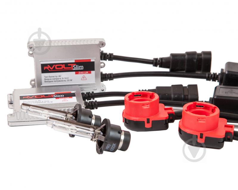 Комплект ксенону rVolt slim 35W 9-16V D2S Pro 6000K Комплект ксенону rVolt slim 35W 9-16V D2S Pro 6000K