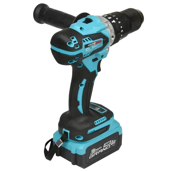 Набір акумуляторних інструментів Grand № 3 PROF (МШУ-20BL/PRO+ДА-20/13UBL+Grand АГ-800UBL) - фото 5