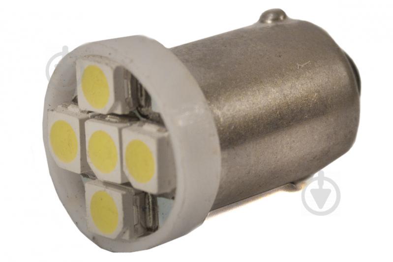 Светодиодная лампа AllLight T 8.5  5 диодов 3528 BA9S 12V WHITE