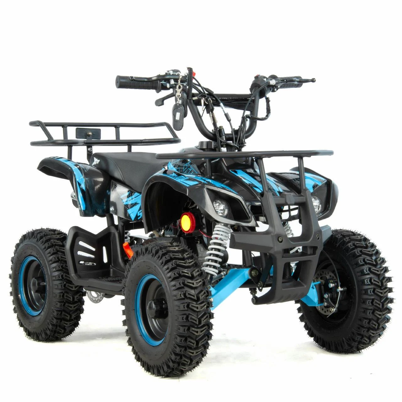 Квадроцикл бензиновий дитячий XTR M7 50cc з електростартером Синій (2391721224) Квадроцикл бензиновий дитячий XTR M7 50cc з електростартером Синій (2391721224)