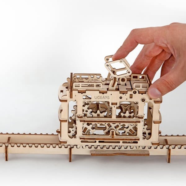 3D пазл механічний UGEARS «Трамвай» - фото 7