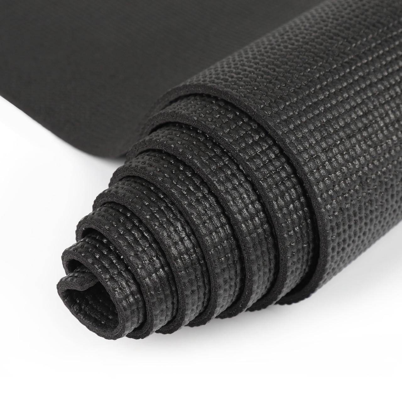 Коврик для фитнеса и йоги Gemini PVCY-4BK PVC Pro 1830х610хх4 мм (2186115857) - фото 2 Коврик для фитнеса и йоги Gemini PVCY-4BK PVC Pro 1830х610хх4 мм (2186115857) - фото 2