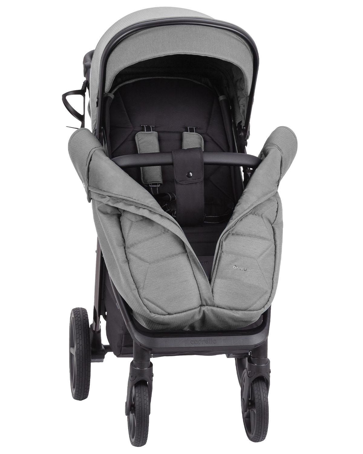 Коляска-книжка прогулянкова Carrello Bravo Mist Grey (CRL-5515) - фото 3