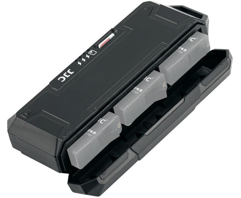 Устройство зарядное JJC TC-GP3 для аккумуляторов GoPro AABAT-001 AHDBT-501 с картридером microSD/TF card