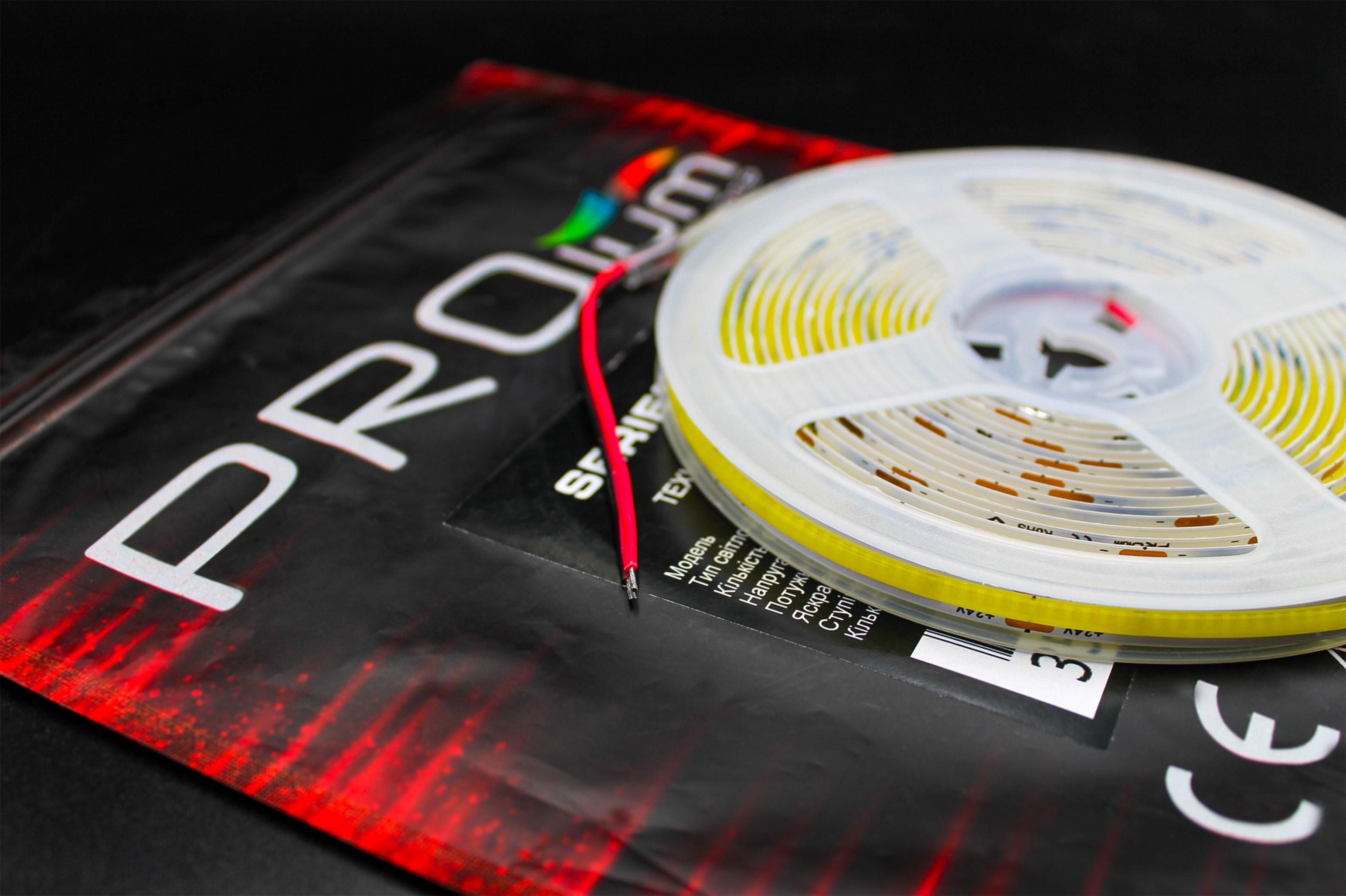 Світлодіодна стрічка Prolum СОВ 480LED IP20 Series-PRO 24V Білий (28748731) - фото 5 Світлодіодна стрічка Prolum СОВ 480LED IP20 Series-PRO 24V Білий (28748731) - фото 5