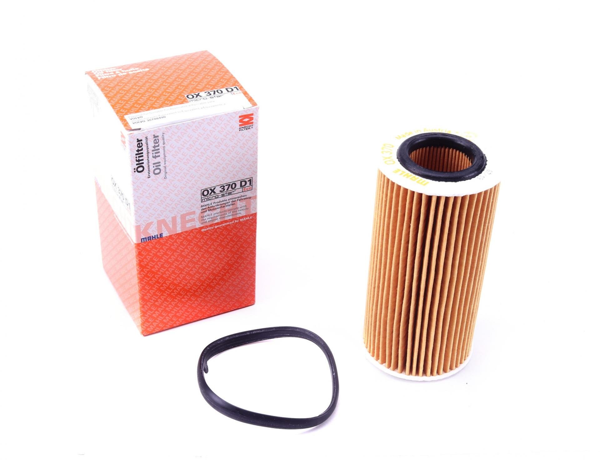 Фільтр масляний KNECHT для Volvo C30/C70/S40/S60/S80 10- (OX 370D1)