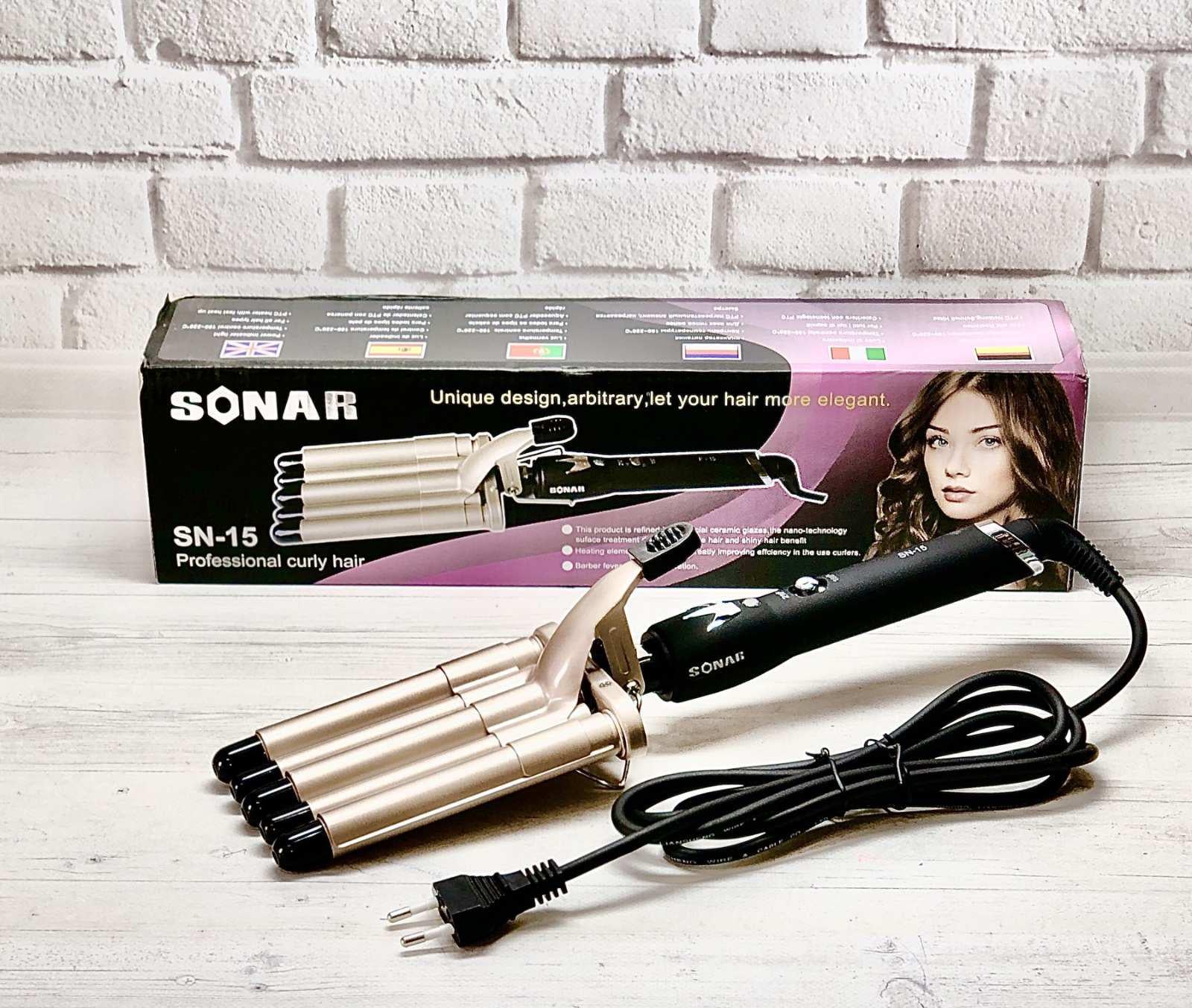 Плойка для волосся SONAR F-15 хвиля