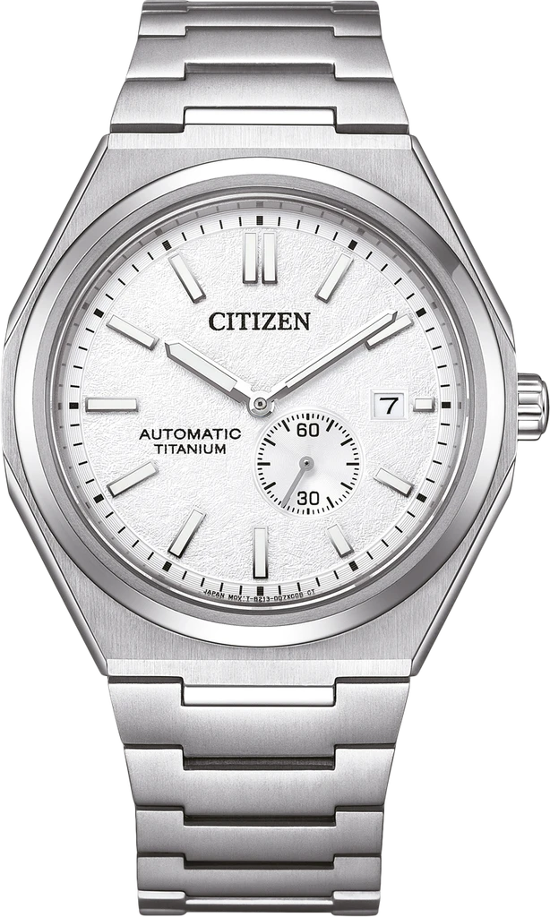 Наручные часы мужские Citizen NJ0180-80A Super Titanium механические с сапфировым стеклом/серебристым циферблатом и водозащитой 100 м Наручные часы мужские Citizen NJ0180-80A Super Titanium механические с сапфировым стеклом/серебристым циферблатом и водозащитой 100 м