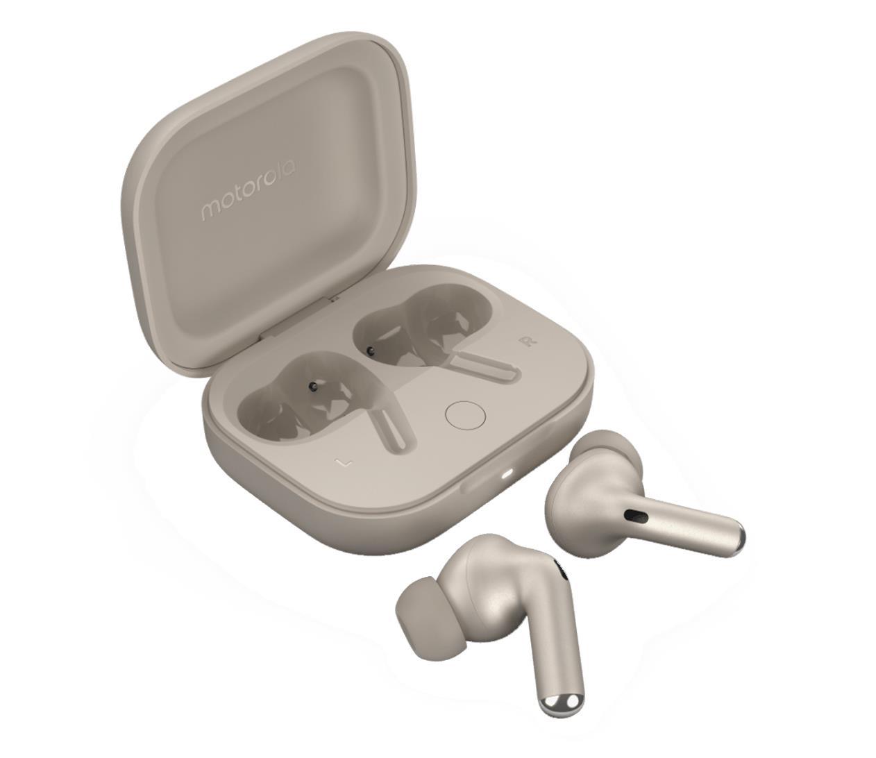Навушники TWS Motorola Moto Buds+ Beach Sand (PG38C05742) Навушники TWS Motorola Moto Buds+ Beach Sand (PG38C05742)
