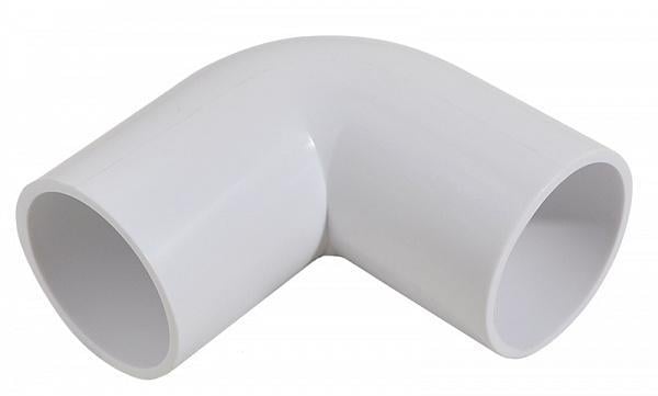 Кут для труби АСКО-УКРЕМ ПВХ гладкий 90° d 16 мм (A0070050023)