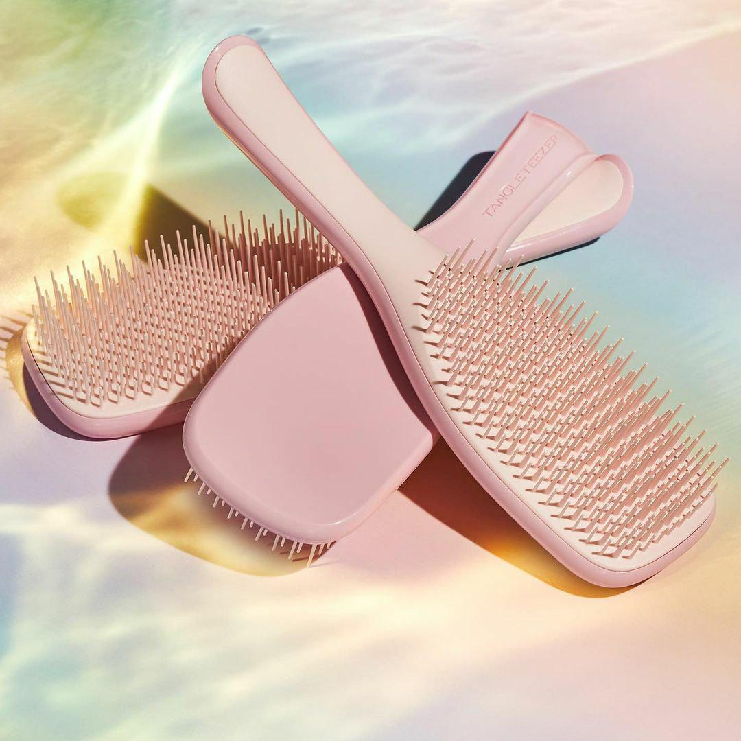 Гребінець для волосся Tangle Teezer The Wet Detangler Millennial Pink - фото 4