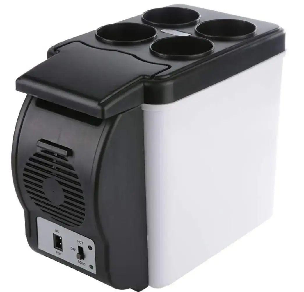 Холодильник мини автомобильный Cooling and Warming Refrigerator с 2 режимами обогрева и охлаждения 6 л 30 Вт 12V (opt-104266)