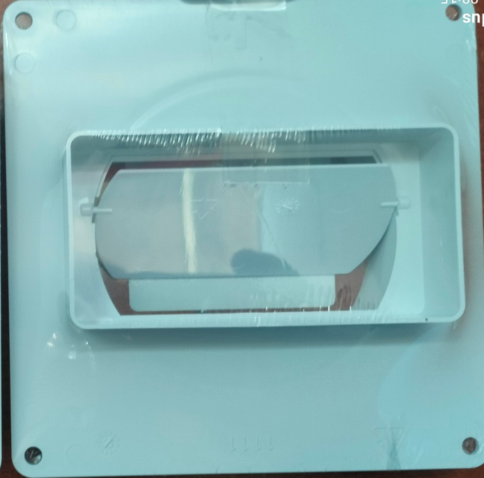 Соединитель для пластиковых воздуховодов с клапаном 110х55 мм х 100 мм (02-506) - фото 5