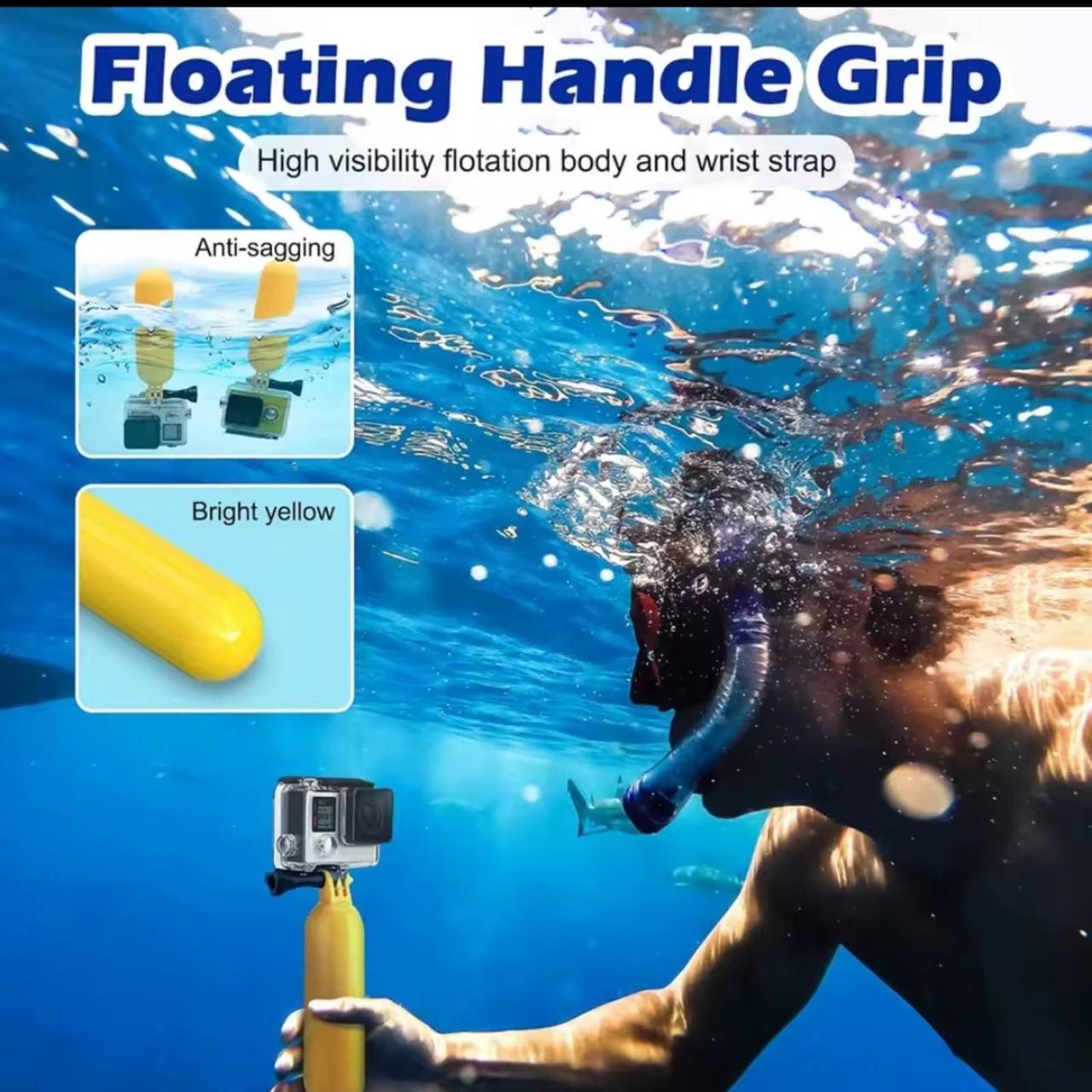 Набор аксессуаров для экшн-камеры GoPro/DJI/Osmo Insta360/SJCAM/EKEN/Xiaomi (2615537679) - фото 6