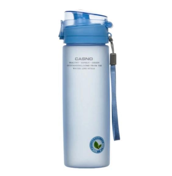Бутылка для воды Casno KXN-1157 650 мл Голубой (KXN-1157_Blue)