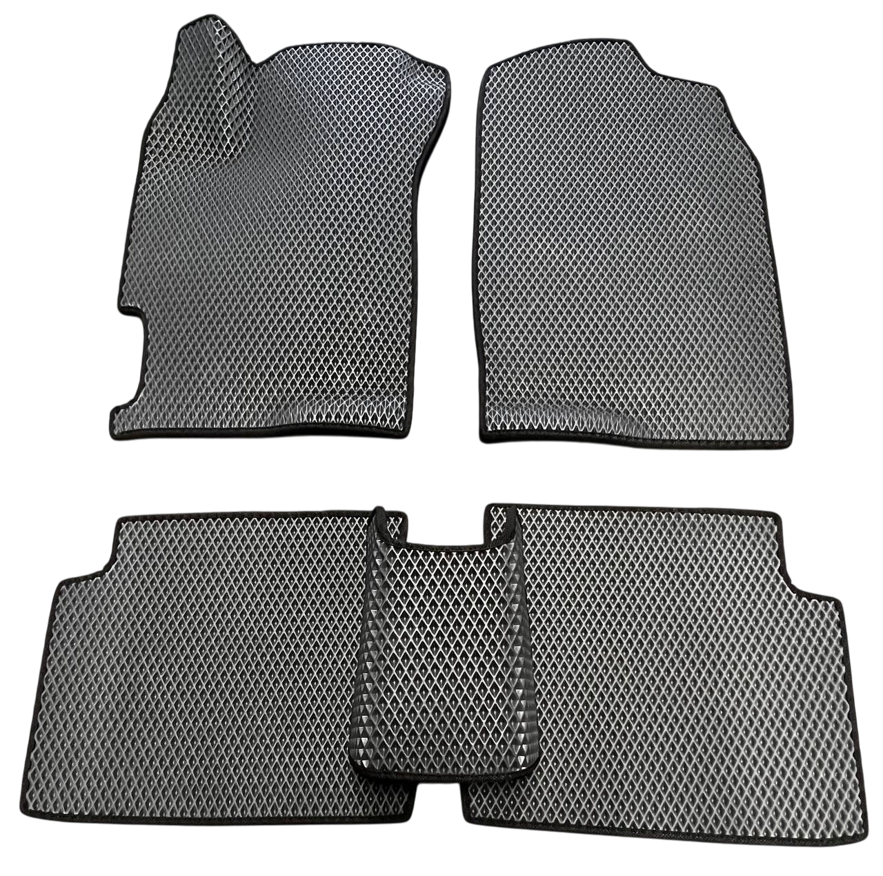 Коврики EVA с 3Д лапой в салон для Mazda 6 2002-2008 GG гг. Черный (2430610177)