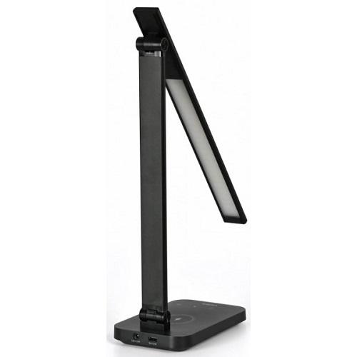 Лампа настільна з бездротовою зарядкою Videx VL-TF17B LED 18W 1800-6500K 500Lm Black (571975) - фото 3