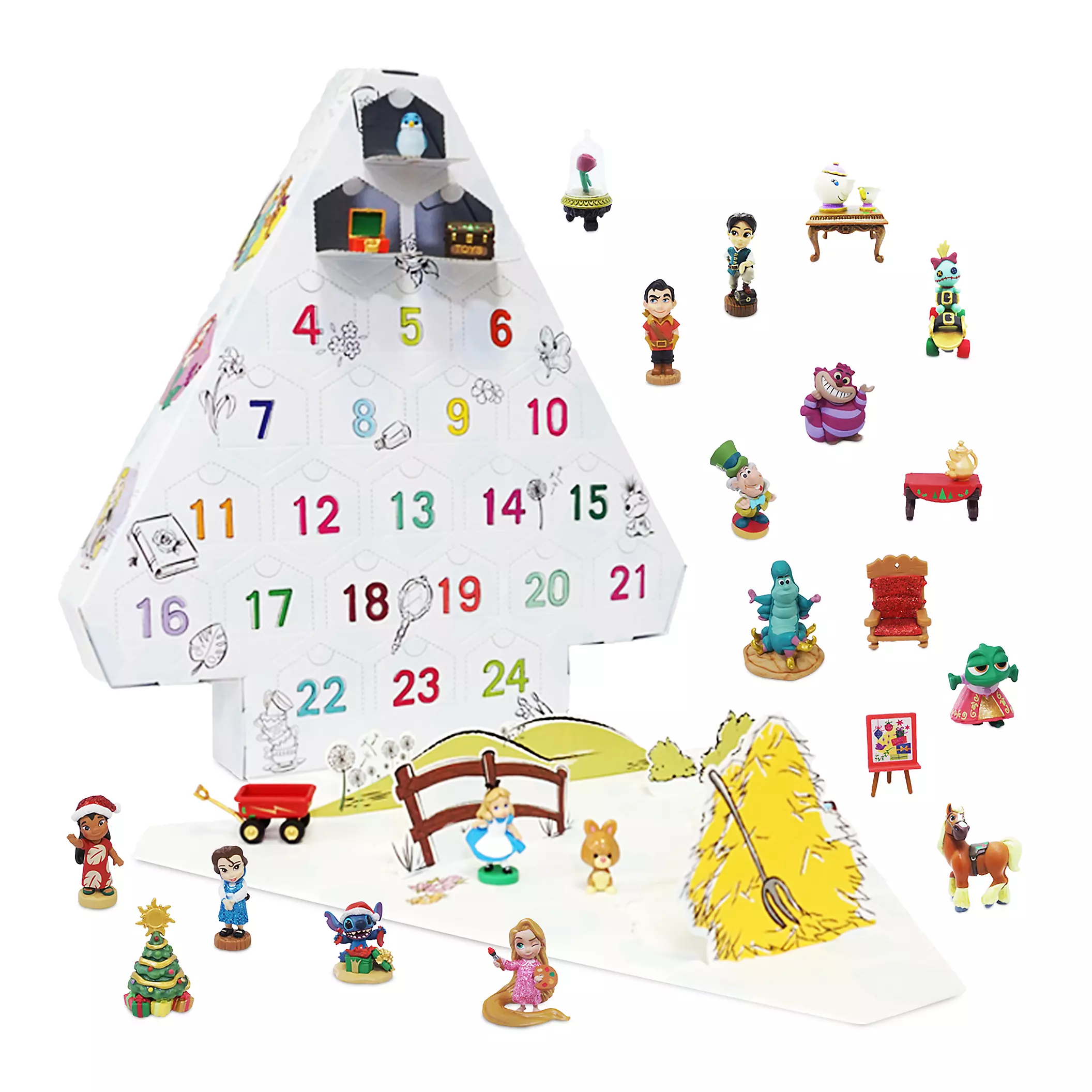 Игровой набор адвент календар минианиматоры Disney 24 шт.