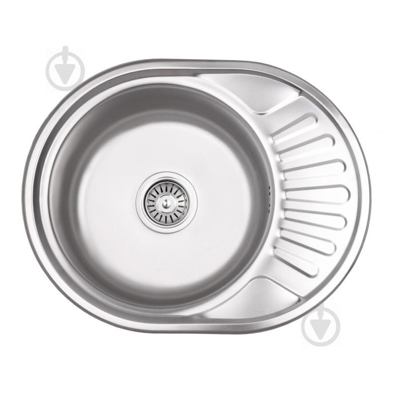 Мойка Кухонная Lidz 5745 Micro Decor 0.6 Мм (Lidz5745Mdec06)