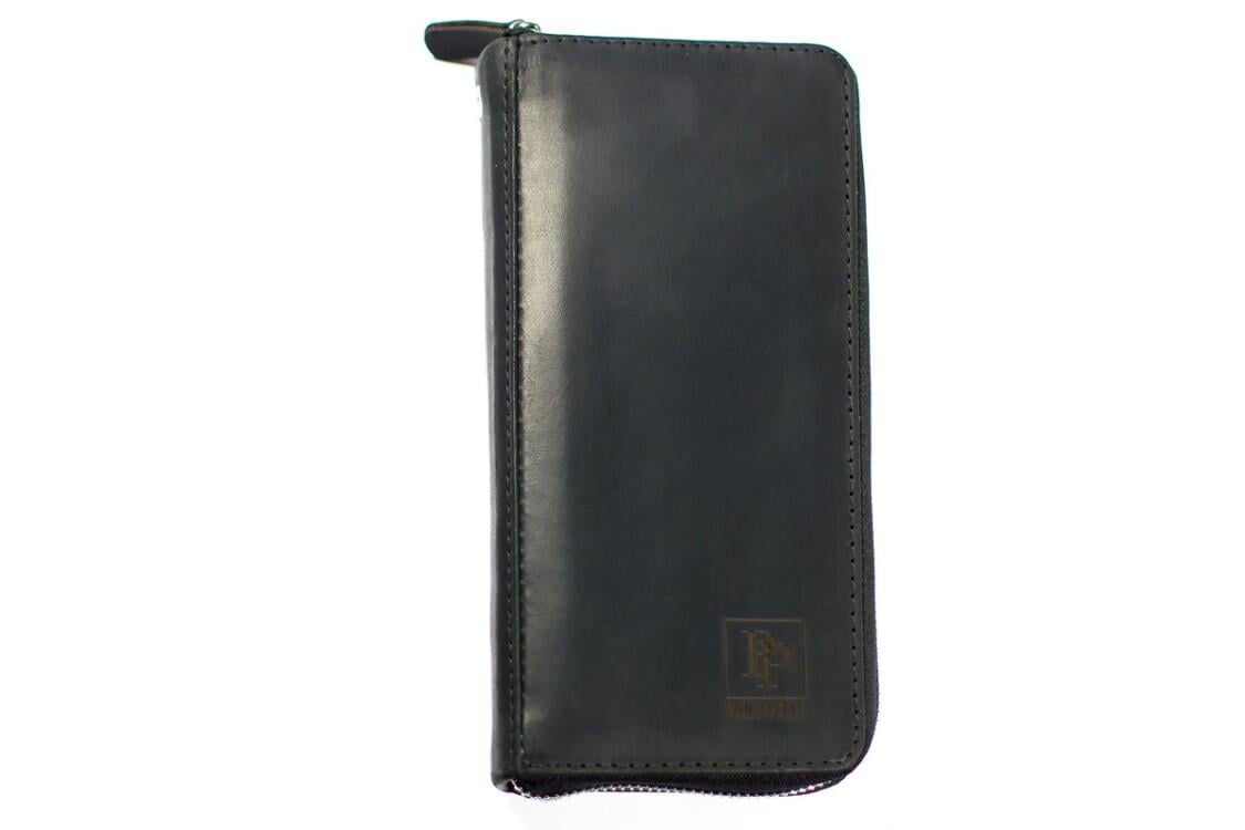 Кошелек на молнии Forte Nero Paolo Pelle ud0001-Nero (pelle-9992)