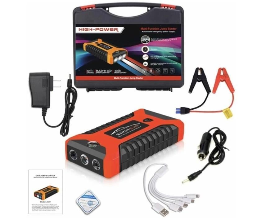 Пускозарядний автомобільний пристрій Jumpstarter 29B 99800 мАг (300/600А) Пускозарядний автомобільний пристрій Jumpstarter 29B 99800 мАг (300/600А)