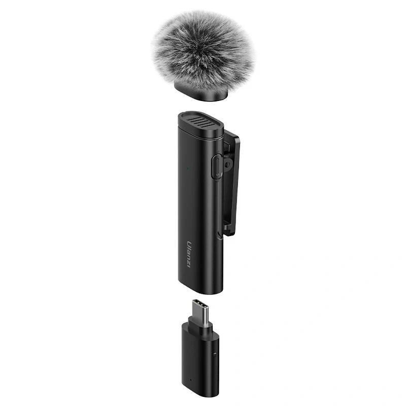 Микрофон беспроводной петличный Ulanzi WM-10 Type-C для телефона iPhone/Android (2226955209)