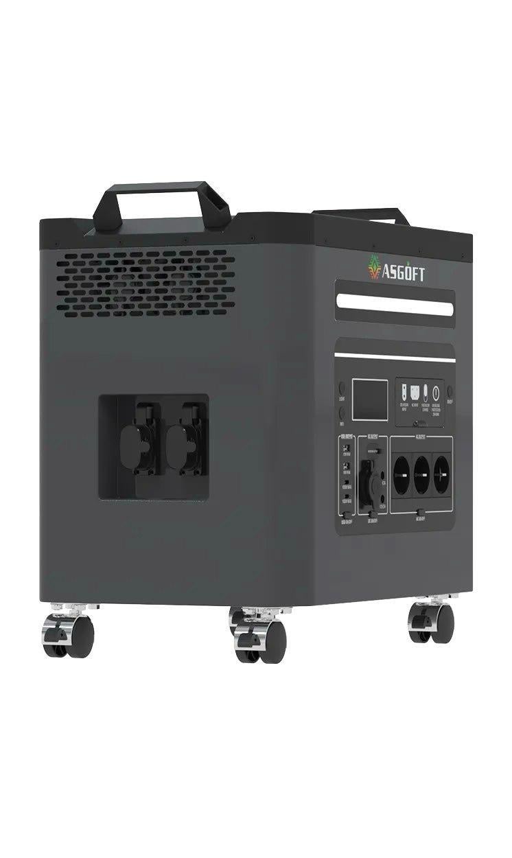 Станция резервного питания ASGOFT 3,3 кВт 3,3 кВт/ч LiFePO4 - фото 2 Станция резервного питания ASGOFT 3,3 кВт 3,3 кВт/ч LiFePO4 - фото 2